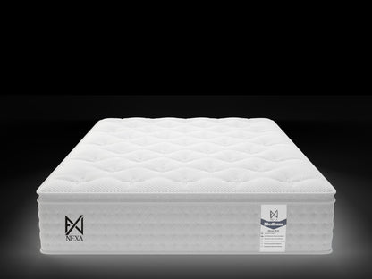 Die Luxus Plüsch Nexus 1000 Tonnentaschenfederkern-Matratze mit Pillow-Top – Mittel